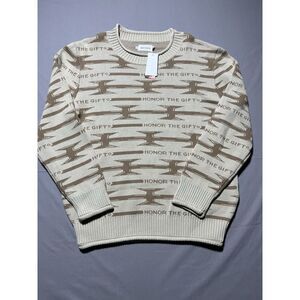 Honor The Gift‎ Men's H-Wire Knit Sweater Bone Size XL